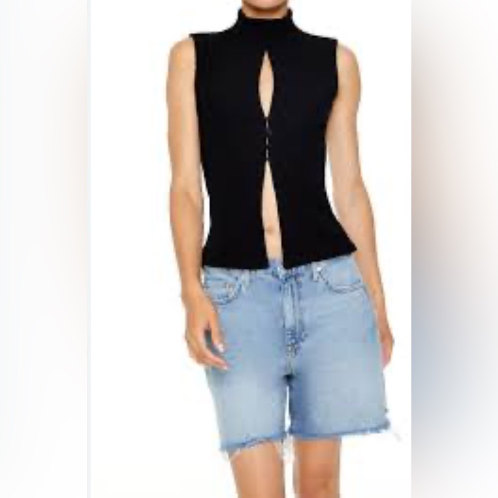 Mock neck top